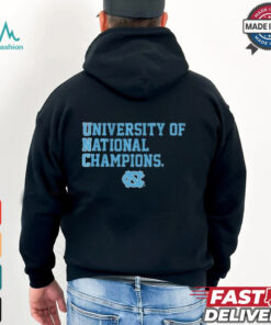 UNC Tar Heels University Of National Champions T shirt