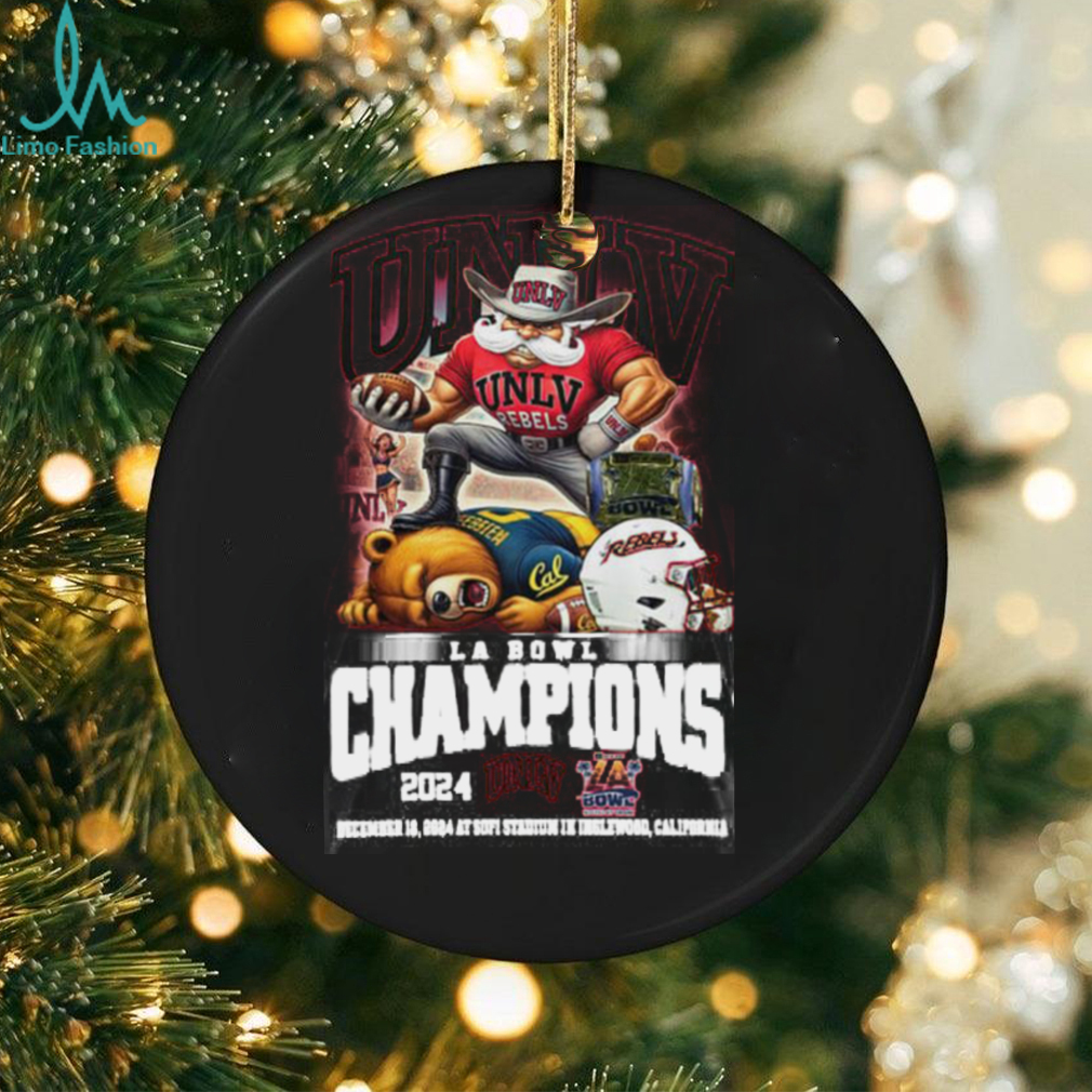 UNLV Rebels LA Bowl Champs 2024 Fan Celebration Hoodie T Shirt UNLV Rebels LA Bowl Champs 2024 Fan Celebration Hoodie T Shirt