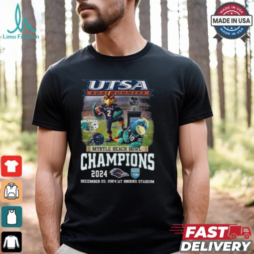 UTSA Roadrunners Myrtle Beach Bowl Champions 2024 T Shirt