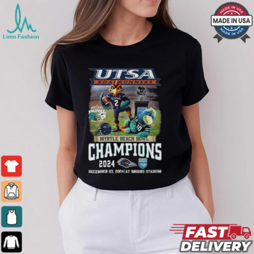 UTSA Roadrunners Myrtle Beach Bowl Champions 2024 T Shirt