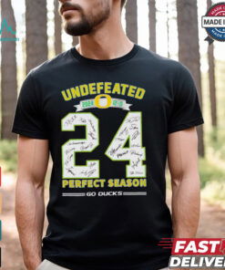 Undefeated 2024 12 0 Oregon Ducks perfect season go Ducks shirt