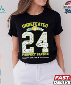 Undefeated 2024 12 0 Oregon Ducks perfect season go Ducks shirt