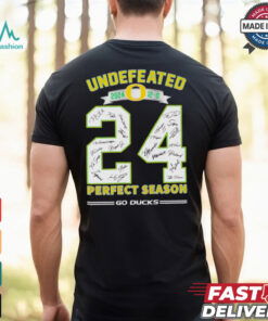 Undefeated 2024 12 0 Oregon Ducks perfect season go Ducks shirt