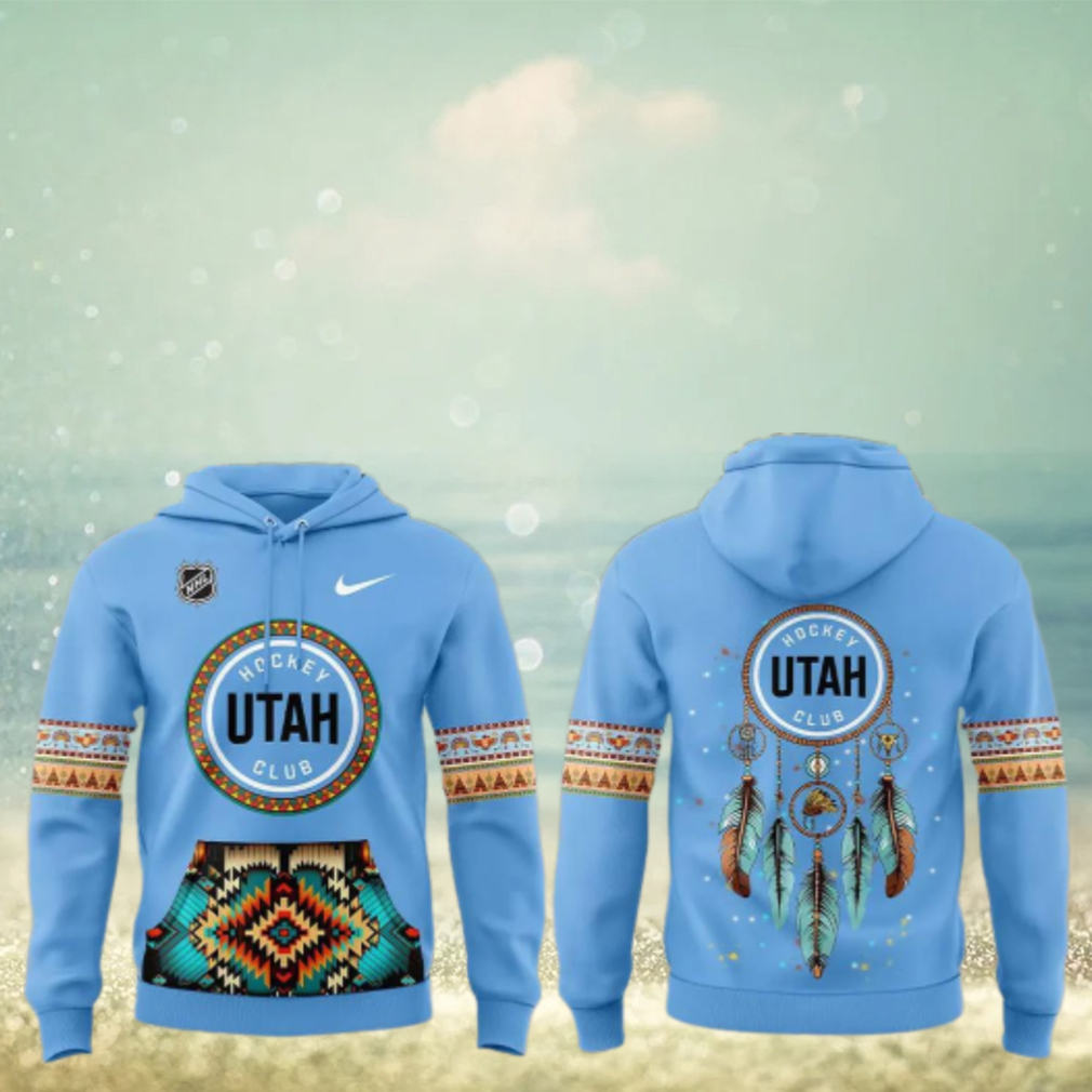 Utah Hockey Native American Heritage Month Hoodie Utah Hockey Native American Heritage Month Hoodie