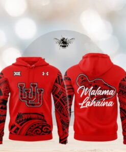 Utah Utes Malama Lahaina 2024 Hoodie