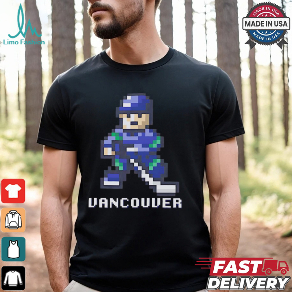 Vancouver Hockey 8 bit shirt