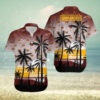 Washington Commanders Beach Sunset Hawaiian Shirt