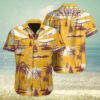 Washington Commanders Golden Sail Hawaiian Shirt