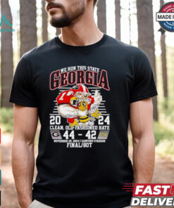 We run this State Georgia 20 24 Yellow Jackets mascot shirt