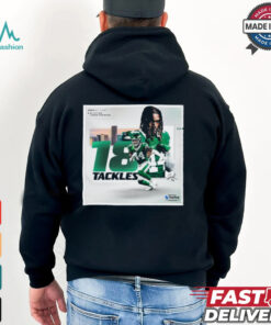 Week 14 New York Jets At Miami Dolphins Jamien Sherwood 18 Tackles Signature Poster t shirt