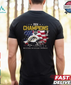Western Michigan Broncos 2024 Salute To Veterans Champions Shirt