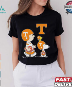 Woodstock and Charlie Brown Tennessee Volunteers legendary Peanuts characters Shirt