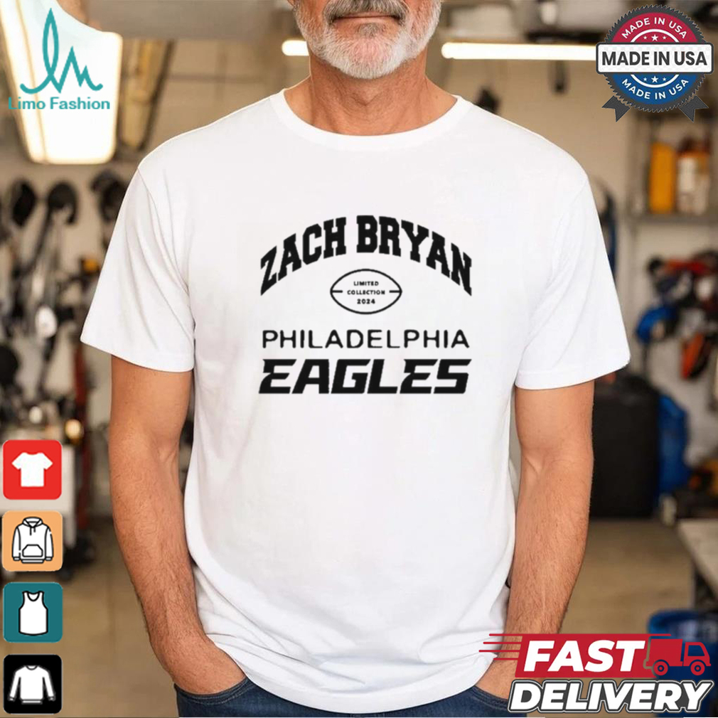 Zach Bryan Philadelphia Eagles Collection 2024 Football T Shirts Zach Bryan Philadelphia Eagles Collection 2024 Football T Shirts
