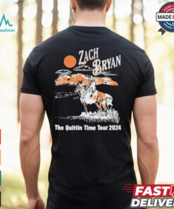 Zach Bryan The Quittin Time Tour 2024 T Shirt