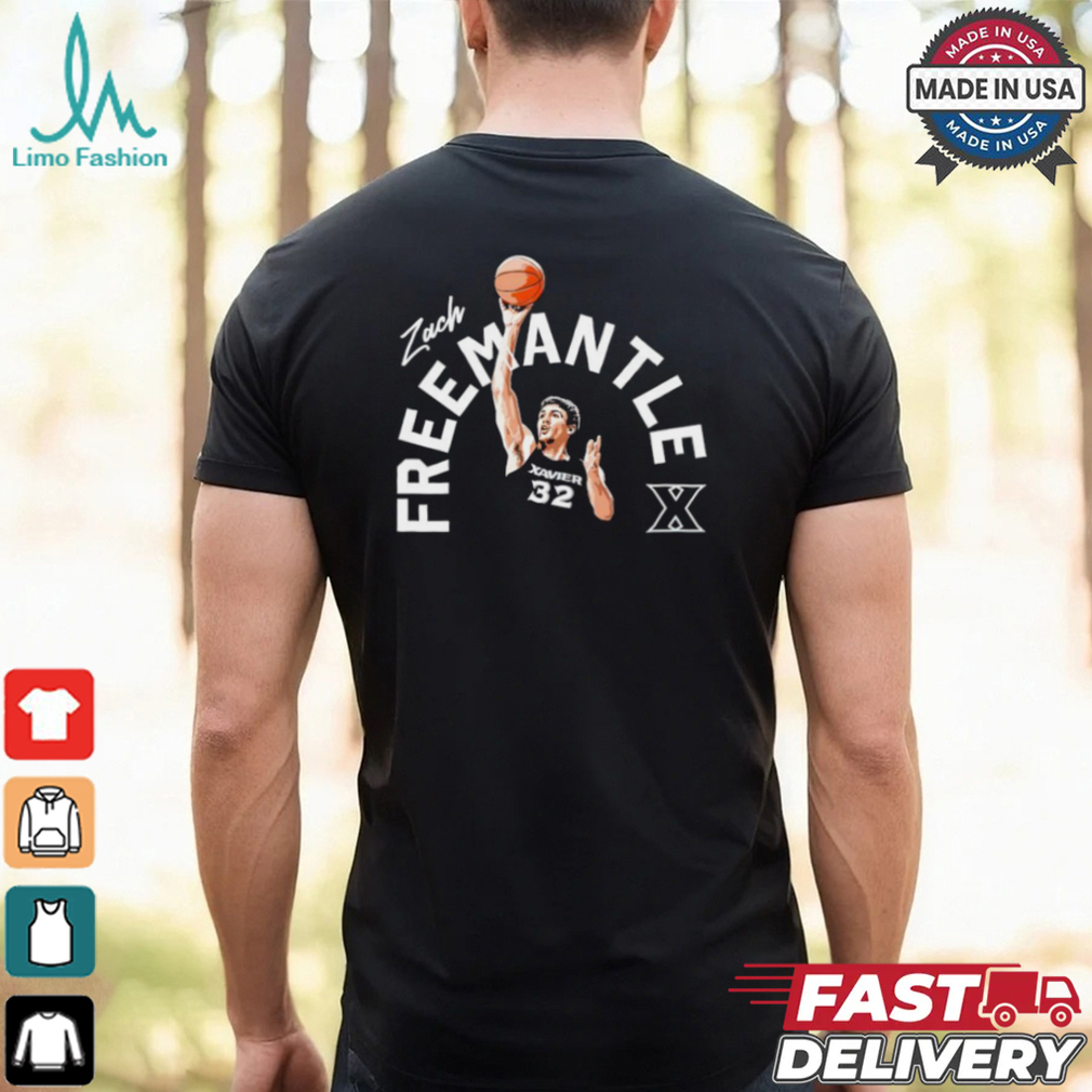 Zach Freemantle Big East Conference Xavier Musketeers shirt Zach Freemantle Big East Conference Xavier Musketeers shirt