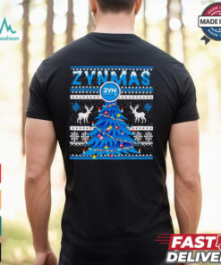 Zynmas Christmas tree ugly Xmas shirt