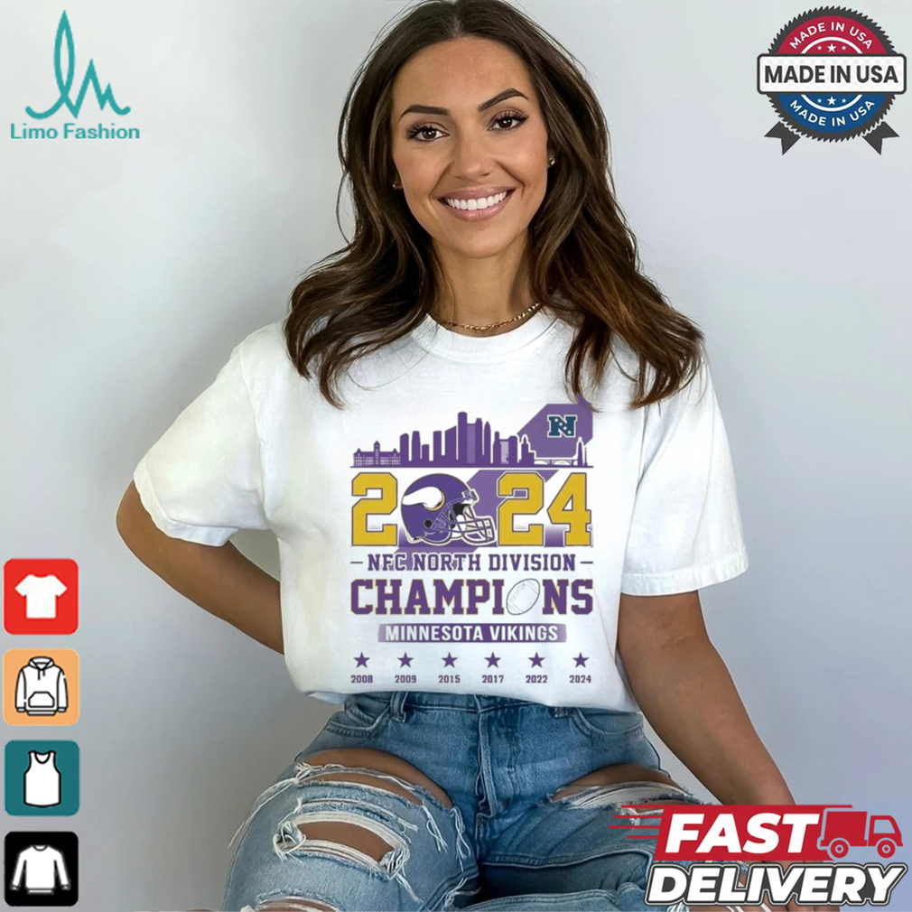 2024 NFC North Division Champions Minnesota Vikings 2008 2024 Shirt 2024 NFC North Division Champions Minnesota Vikings 2008 2024 Shirt