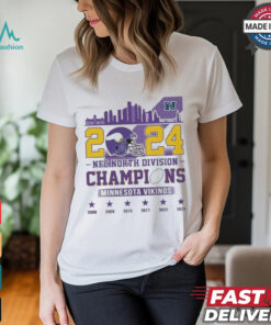 2024 NFC North Division Champions Minnesota Vikings 2008 2024 Shirt