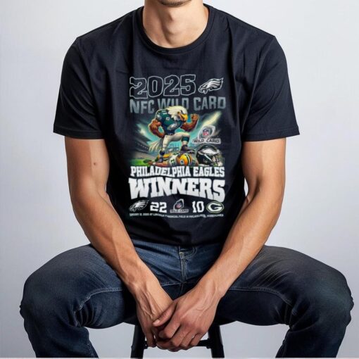 2025 NFC Winners Philadelphia Eagles Beat Packers T Shirt