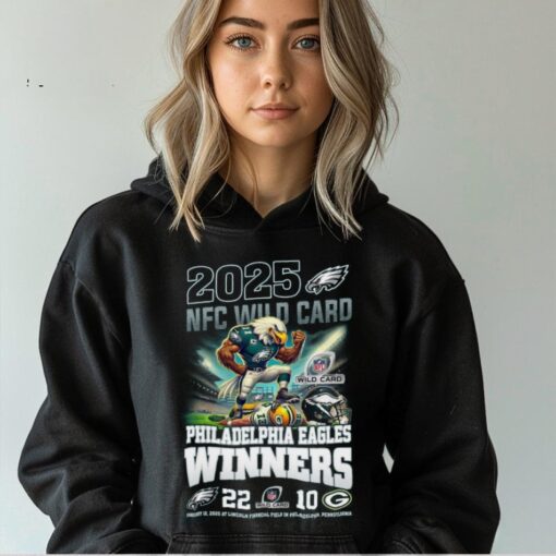 2025 NFC Winners Philadelphia Eagles Beat Packers T Shirt