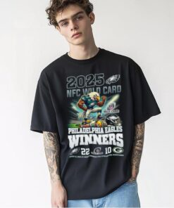 2025 NFC Winners Philadelphia Eagles Beat Packers T Shirt