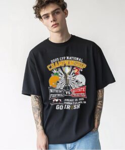 2025 National Championship Notre Dame Vs Ohio State Buckeyes Go Irish T Shirt