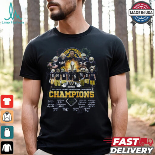 2025 Playoff National Championship NCAA Notre Dame Fighting Irish T Shirt
