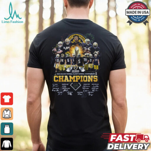 2025 Playoff National Championship NCAA Notre Dame Fighting Irish T Shirt