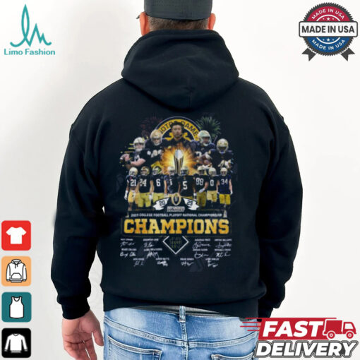2025 Playoff National Championship NCAA Notre Dame Fighting Irish T Shirt