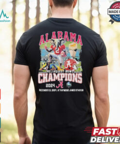 Alabama Reliaquest Bowl Champions 2024 Mascot Shirt