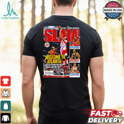 Atlanta Hawks NBA SLAM shirt