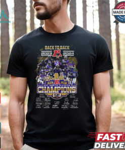 Back To Back 2023 2024 AFC North Division Champions Baltimore Ravens NFL T Shirt