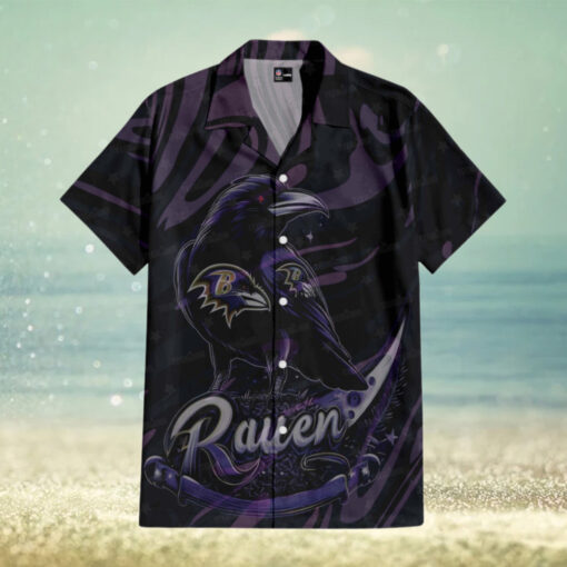Baltimore Ravens Avian Elegance Hawaiian Shirt