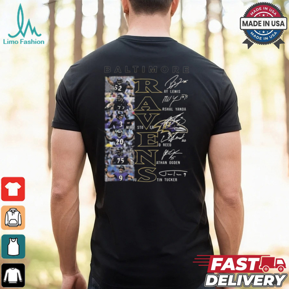 Baltimore Ravens NFL Players Signatures 2025 Shirt Baltimore Ravens NFL Players Signatures 2025 Shirt