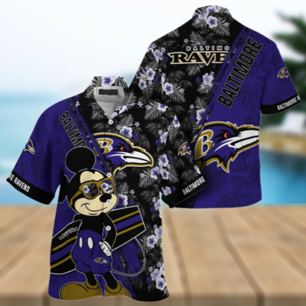 Baltimore Ravens NFL Summer Hawaiian Shirt Baltimore Ravens NFL Summer Hawaiian Shirt