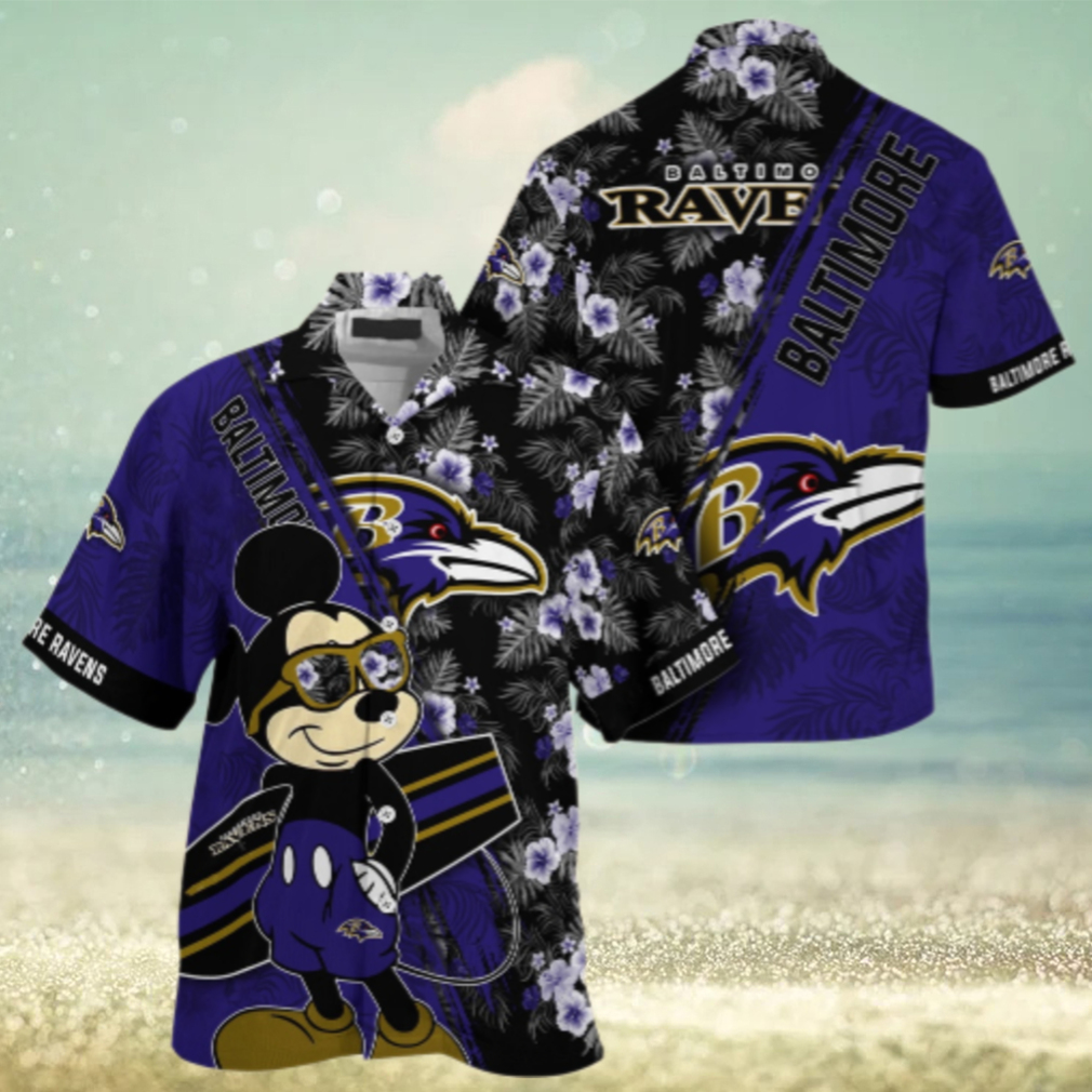 Baltimore Ravens NFL Summer Hawaiian Shirt Baltimore Ravens NFL Summer Hawaiian Shirt