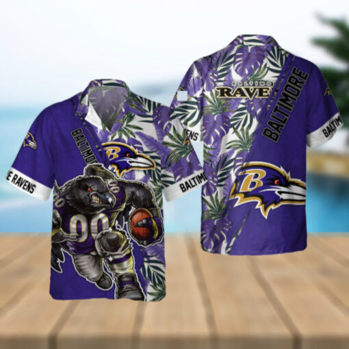 Baltimore Ravens Summer Hawaiian Shirt