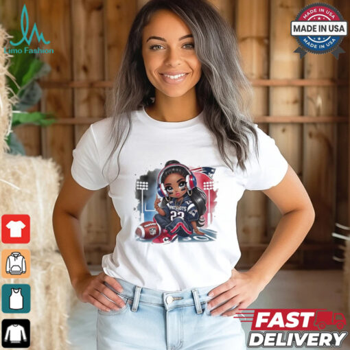 Beautiful girl New England Patriots Football shirt