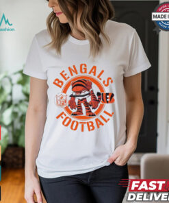 Bengals Football NFL Rush Zone Cartoon Character Shirt