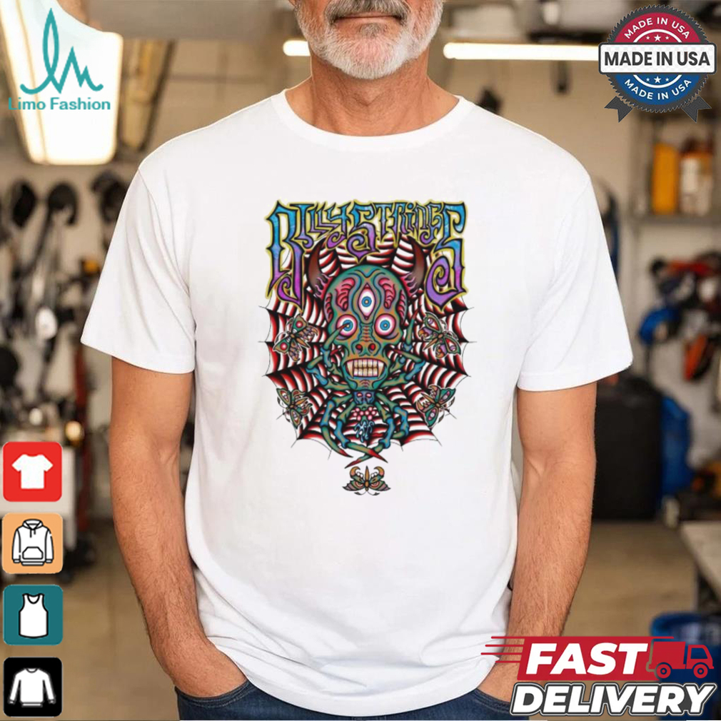 Billy Strings Spider Dates Winter Tour 2025 T shirts Billy Strings Spider Dates Winter Tour 2025 T shirts