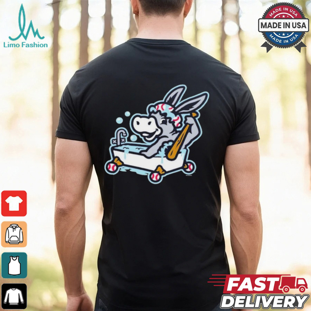 Binghamton Rumble Ponies Bathtub Donkeys Primary T Shirt Binghamton Rumble Ponies Bathtub Donkeys Primary T Shirt