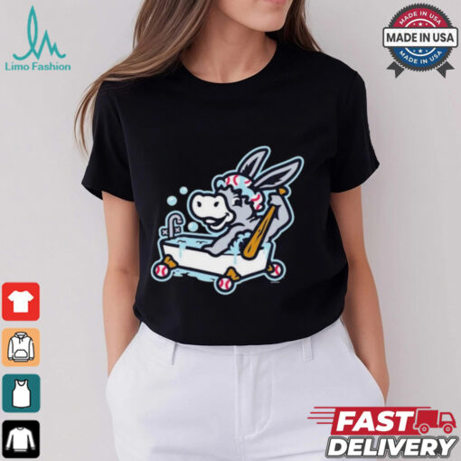 Binghamton Rumble Ponies Bathtub Donkeys Primary T Shirt