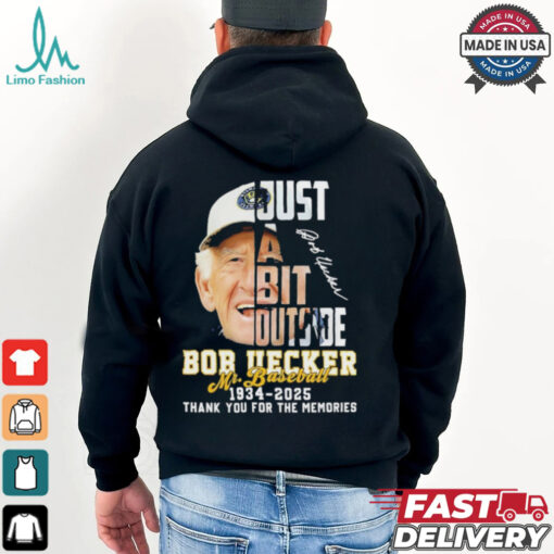 Bob Uecker Just A Bit Outside Mr Baseball 1934 2025 Shirt