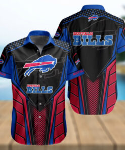 Buffalo Bills Dynamic Chevron Hawaiian Shirt