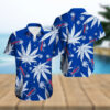 Buffalo Bills Palm Paradise Blue Hawaiian Shirt