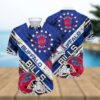 Buffalo Bills Patriotic Grunge Hawaiian Shirt