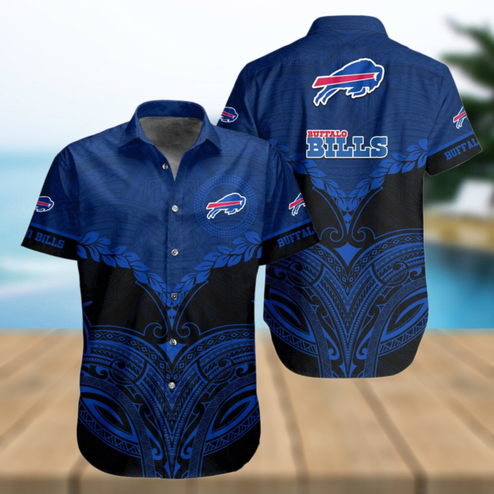 Buffalo Bills Tribal Majesty Hawaiian Shirt Buffalo Bills Tribal Majesty Hawaiian Shirt