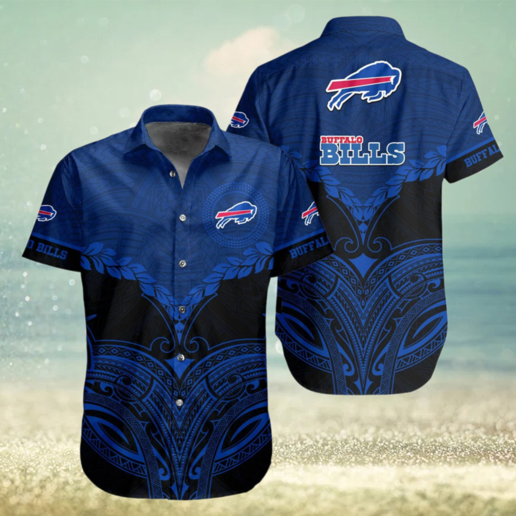 Buffalo Bills Tribal Majesty Hawaiian Shirt Buffalo Bills Tribal Majesty Hawaiian Shirt