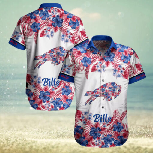 Buffalo Bills Tropical Splash Hawaiian Shirt