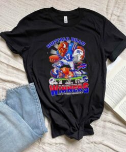 Buffalo Bills vs Denver Broncos AFC Wild Card Playoffs winners 2025 shirt